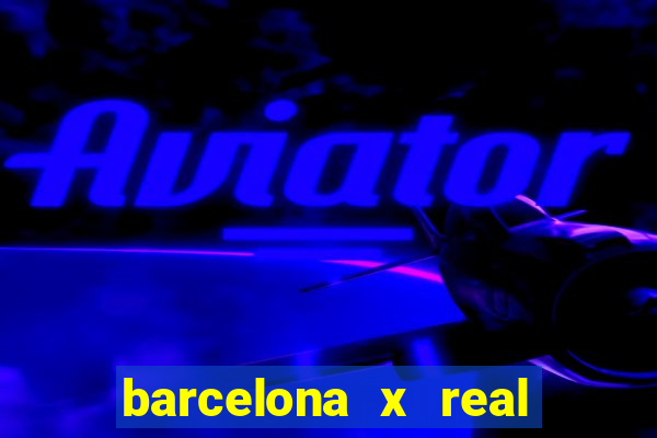 barcelona x real madrid ao vivo futemax